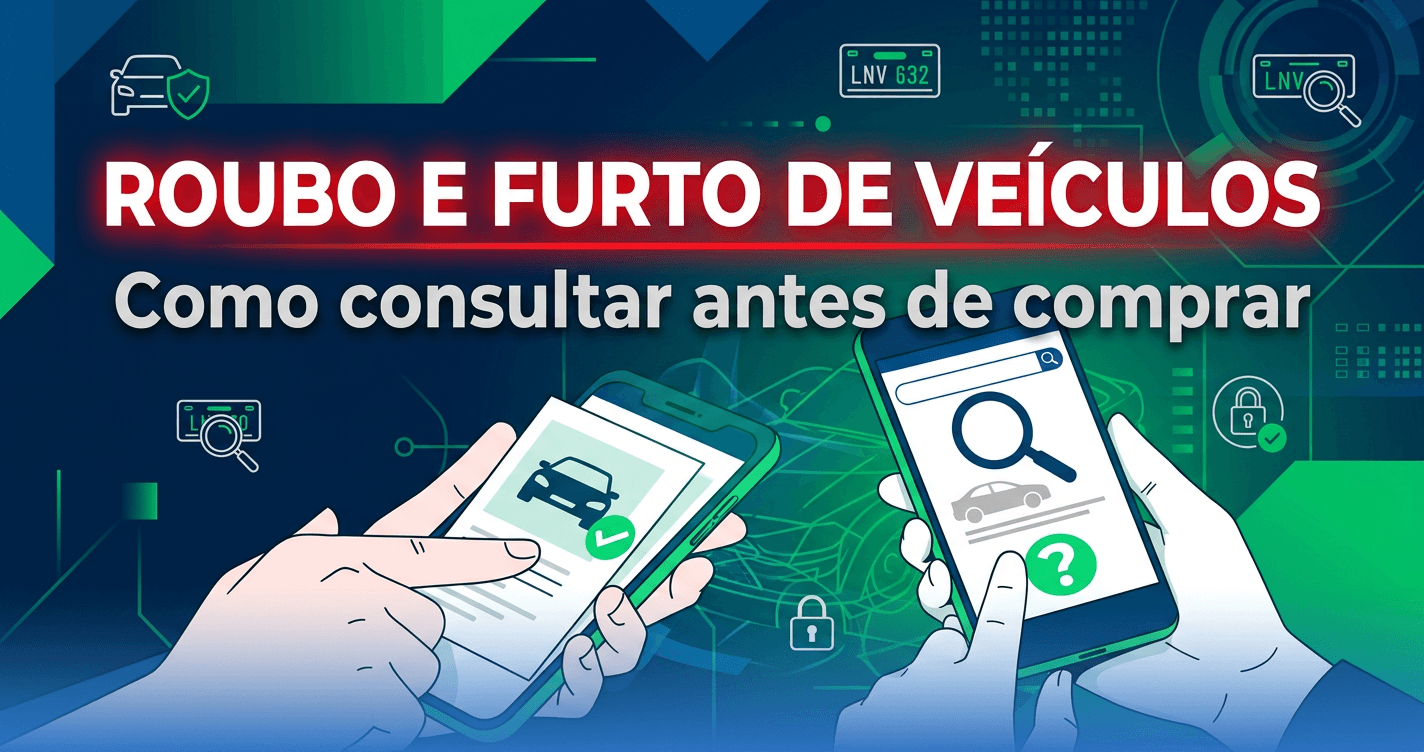 Roubo e Furto de Veículos: Como Consultar a Placa Antes de Comprar
