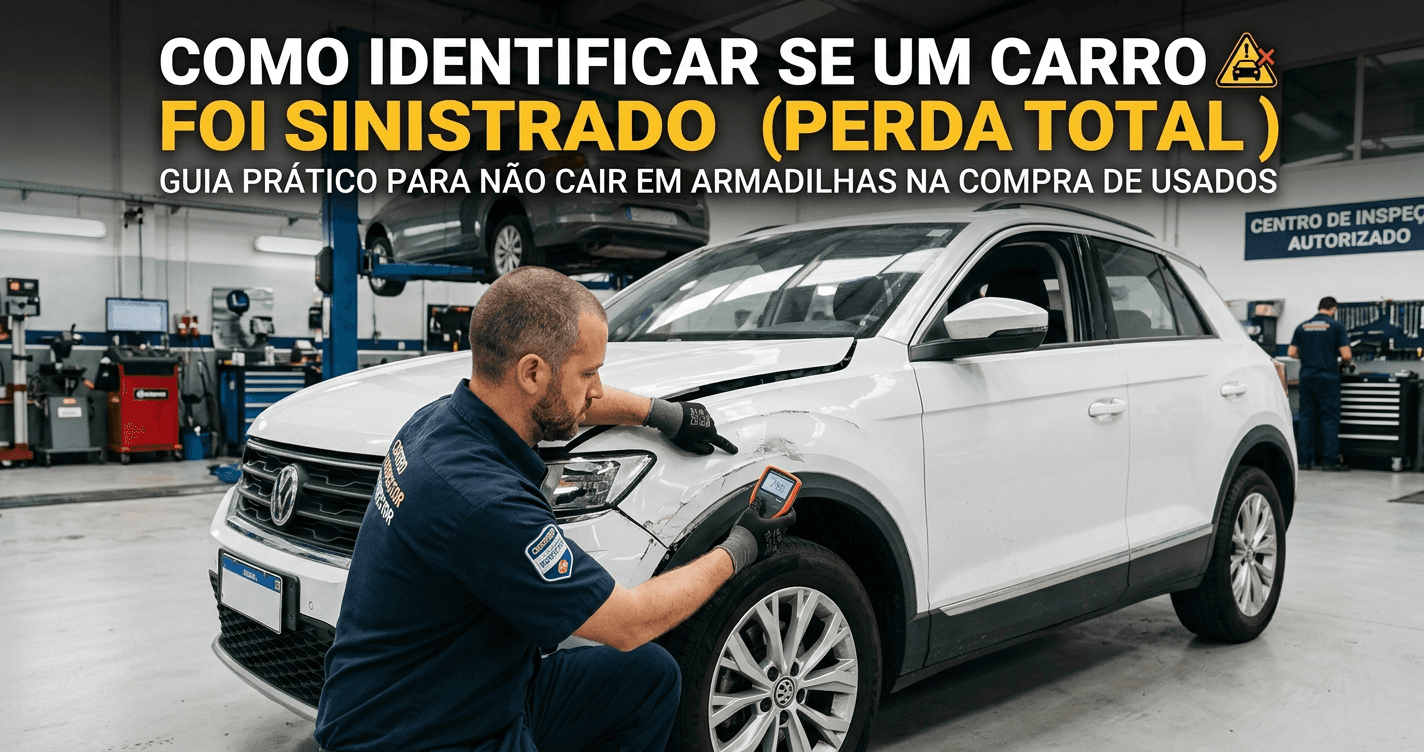 Como Identificar se um Carro Foi Sinistrado (Perda Total) Antes de Comprar