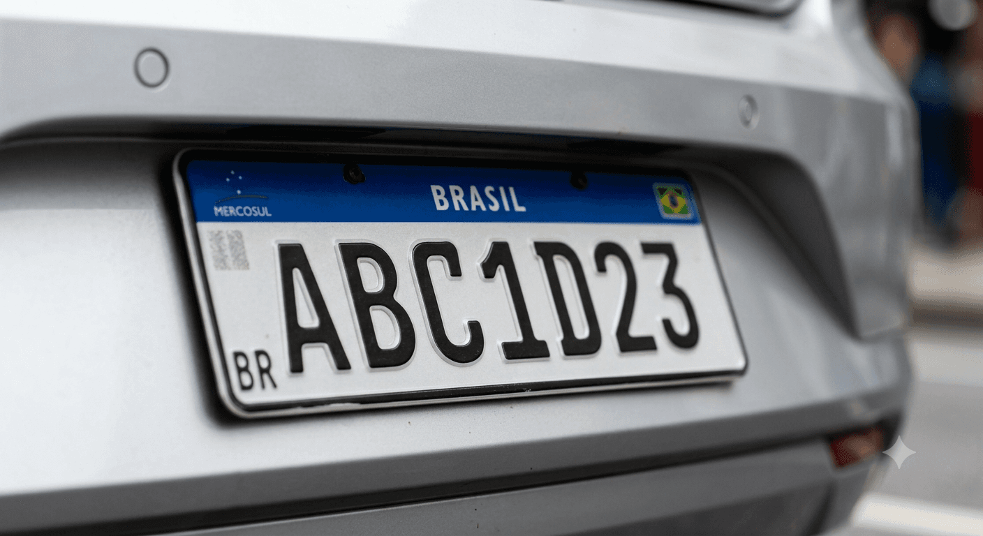 Placa Mercosul